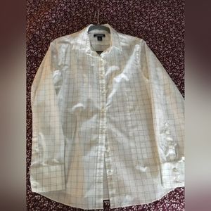 Lands End button down cotton shirt